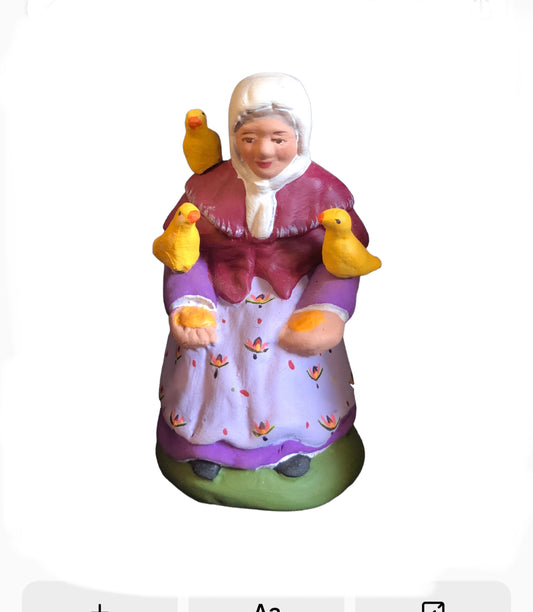 La mamé aux poussins